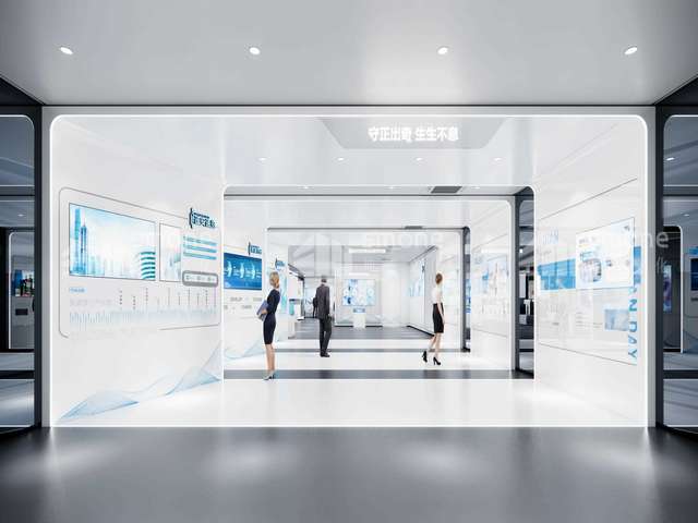 文明城市展览馆施工